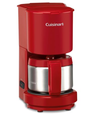 Cuisinart DCC-450R Coffee Maker, 4 Cup Red - Coffee, Tea & Espresso - Kitchen - Macy s